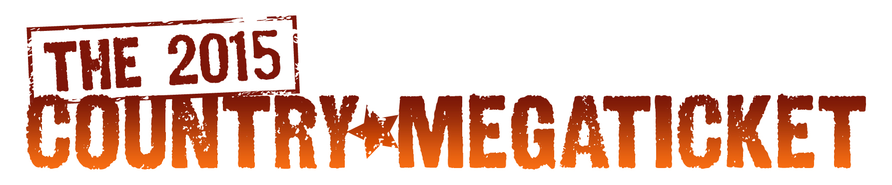 2015 Country Megaticket Tickets (Includes All Performances)