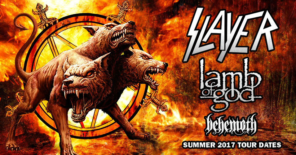 Slayer, Lamb of God & Behemoth
